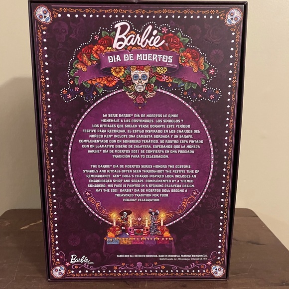 2021 Barbie Signature Day of The Dead Ken Doll - Picture 3 of 3